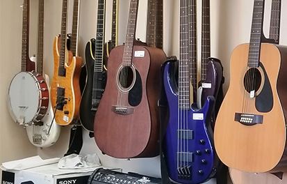 Guitars available at The Money Stop